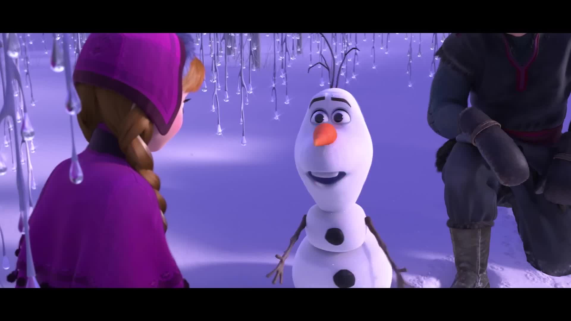 Escena de Frozen - Conociendo a Olaf