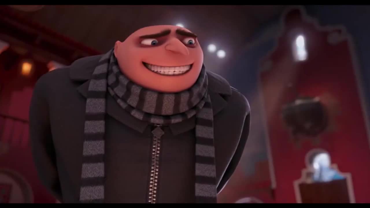 Escena de Gru 2 · La presentación de Margo